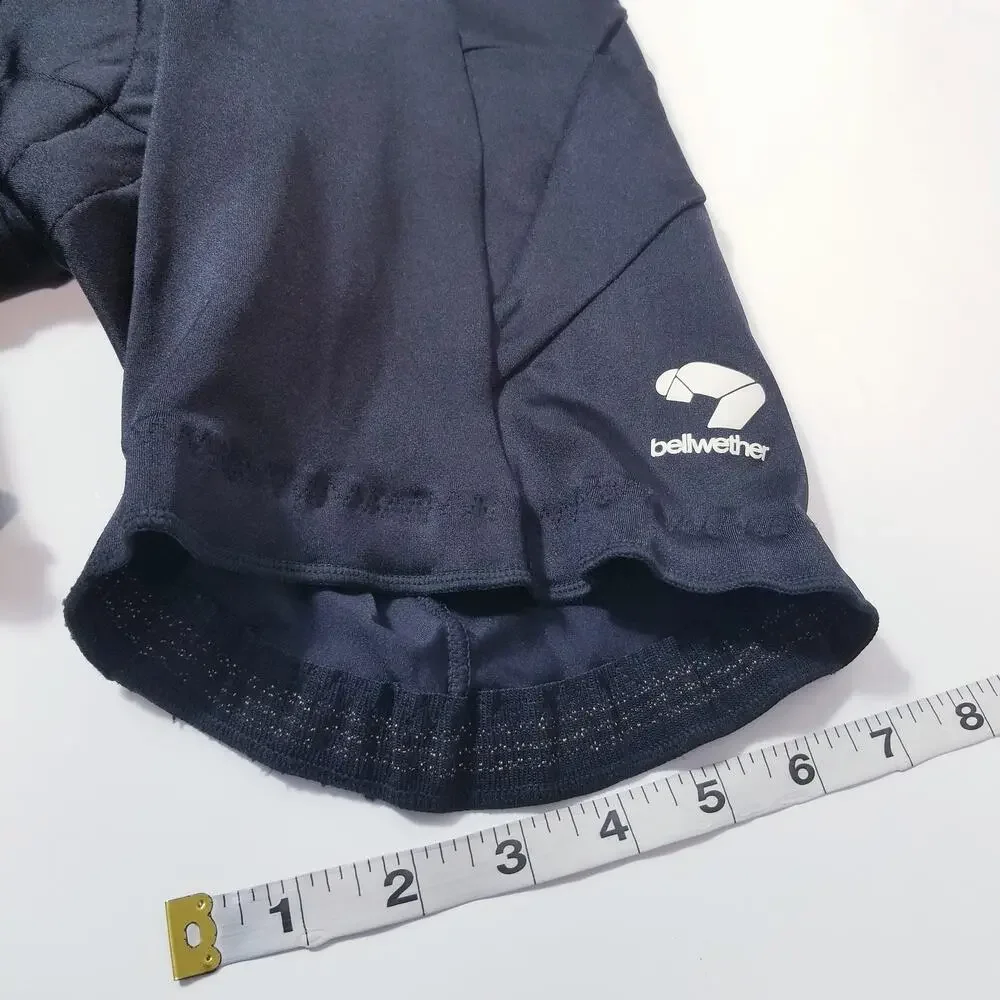 Vintage Bellwether Black Cycling Short Padded Drawstrings